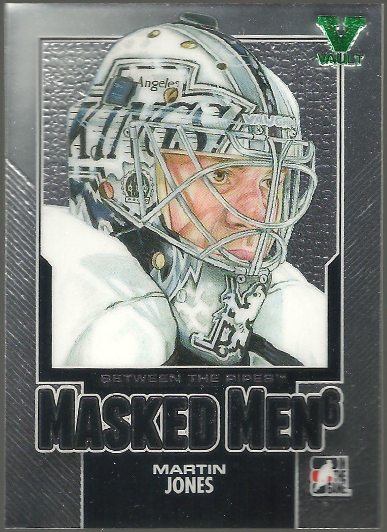 (image for) 2013-14 Between the Pipes Masked Men Silver #MM07 Martin Jones