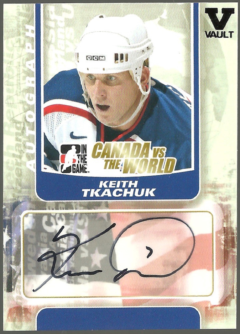 (image for) 2011-12 ITG Canada vs The World Autographs #AKT Keith Tkachuk