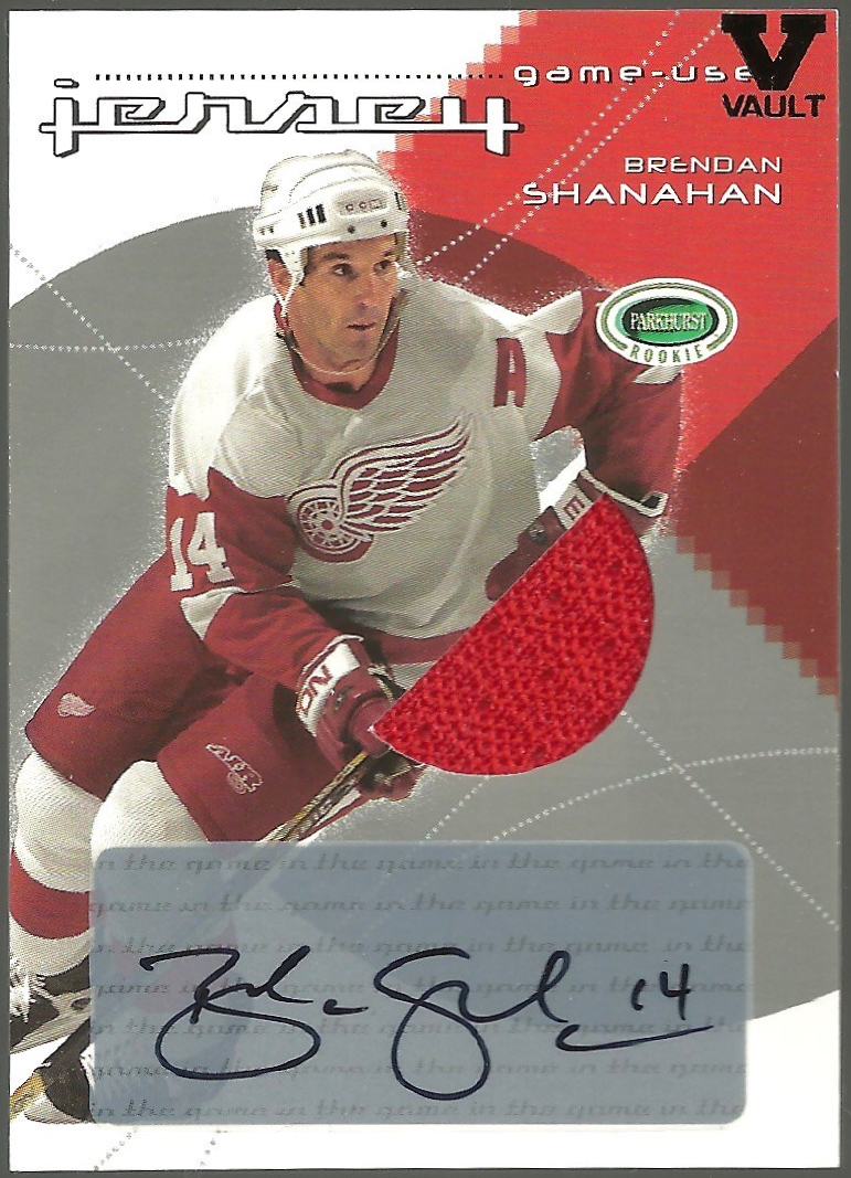 (image for) 2003-04 Parkhurst Rookie Jerseys Autographs #GUJBS B. Shanahan