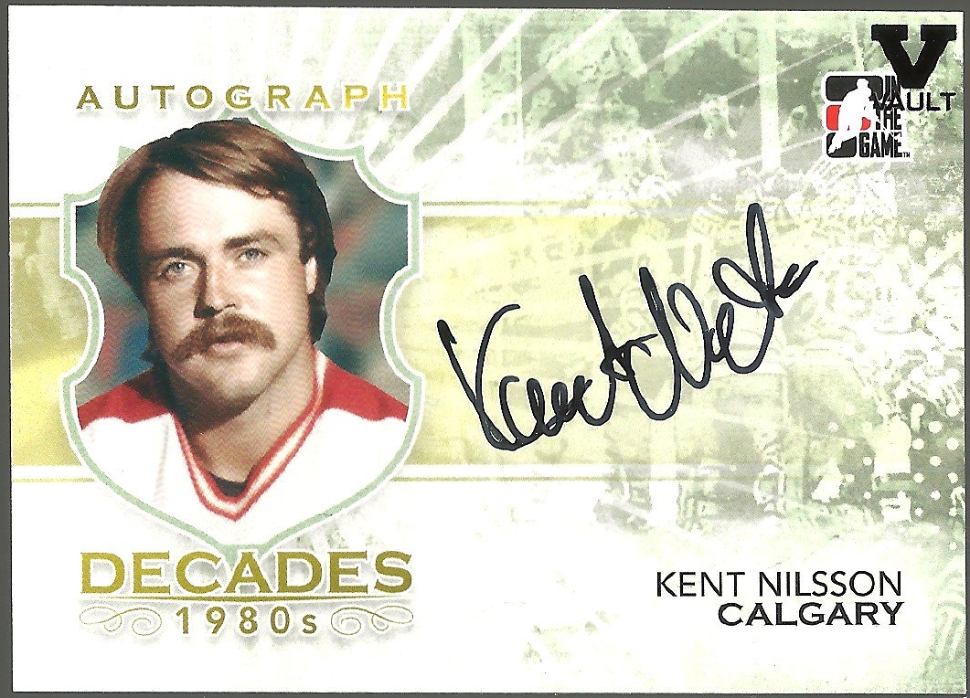 (image for) 2010-11 ITG Decades 1980s Autographs #AKN Kent Nilsson