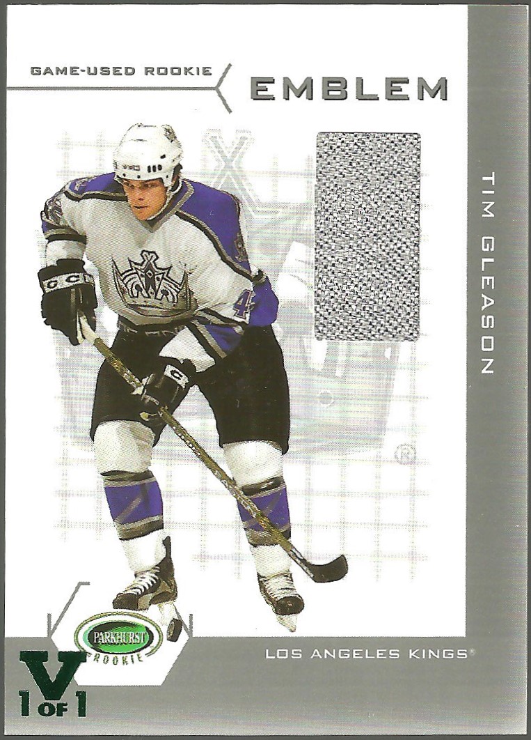 (image for) 2003-04 Parkhurst Rookie Rookie Emblems #RE7 Tim Gleason