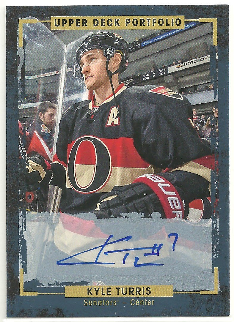(image for) 2015-16 Upper Deck Portfolio Autographs #143 Kyle Turris