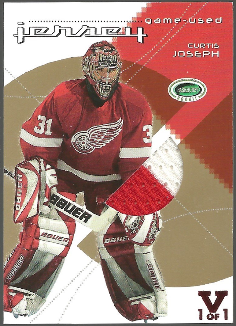 (image for) 2003-04 Parkhurst Rookie Jerseys Gold #GJ35 Curtis Joseph
