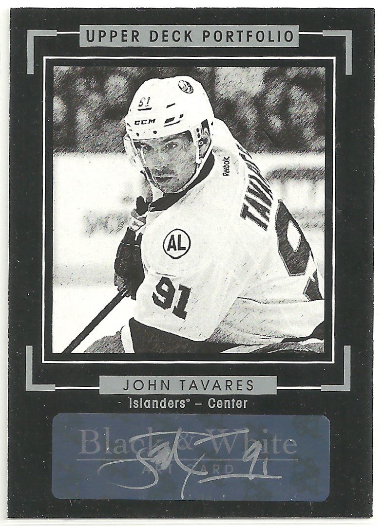 (image for) 2015-16 Upper Deck Portfolio Autographs #290 John Tavares