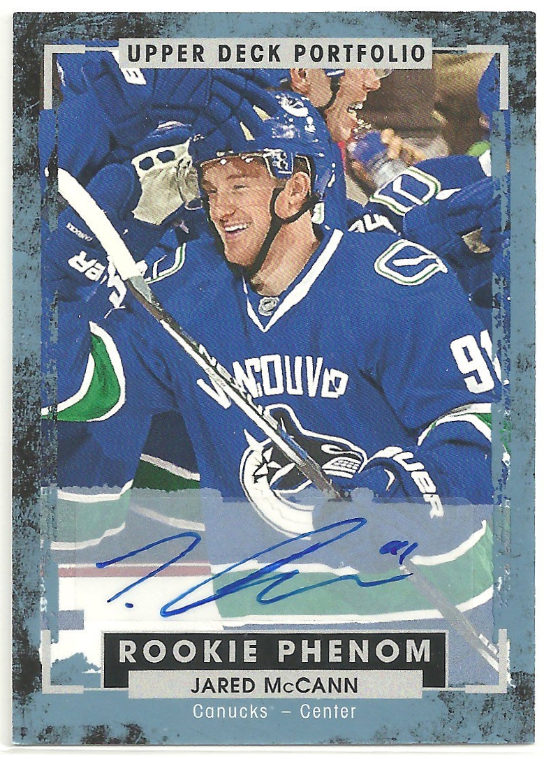 (image for) 2015-16 Upper Deck Portfolio Autographs #241 Jared McCann
