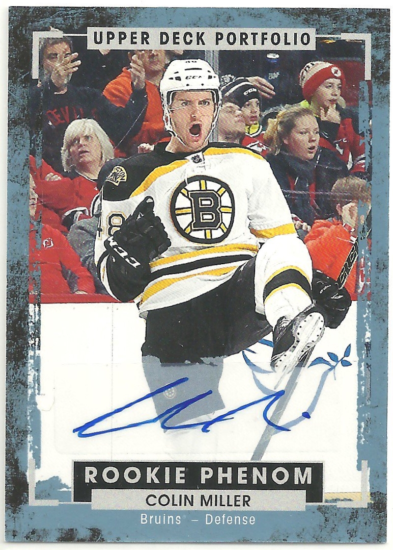 (image for) 2015-16 Upper Deck Portfolio Autographs #242 Colin Miller