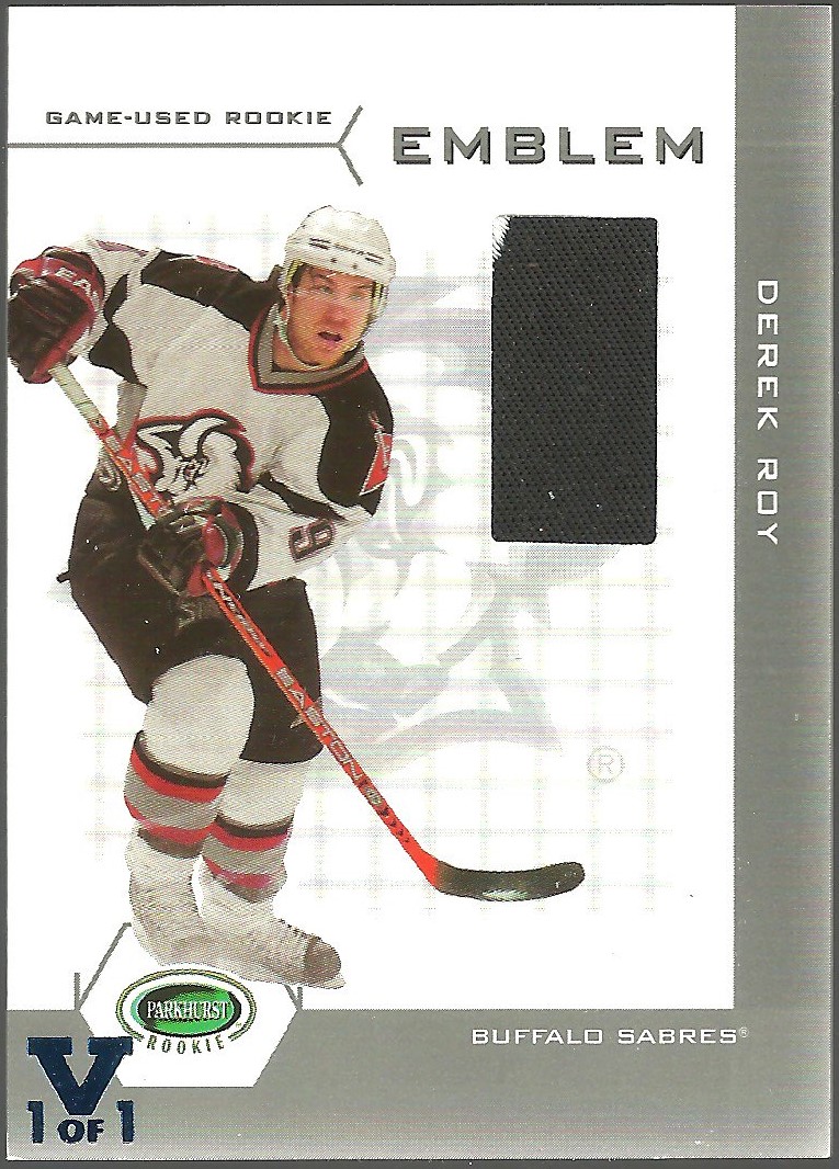 (image for) 2003-04 Parkhurst Rookie Rookie Emblems #RE31 Derek Roy