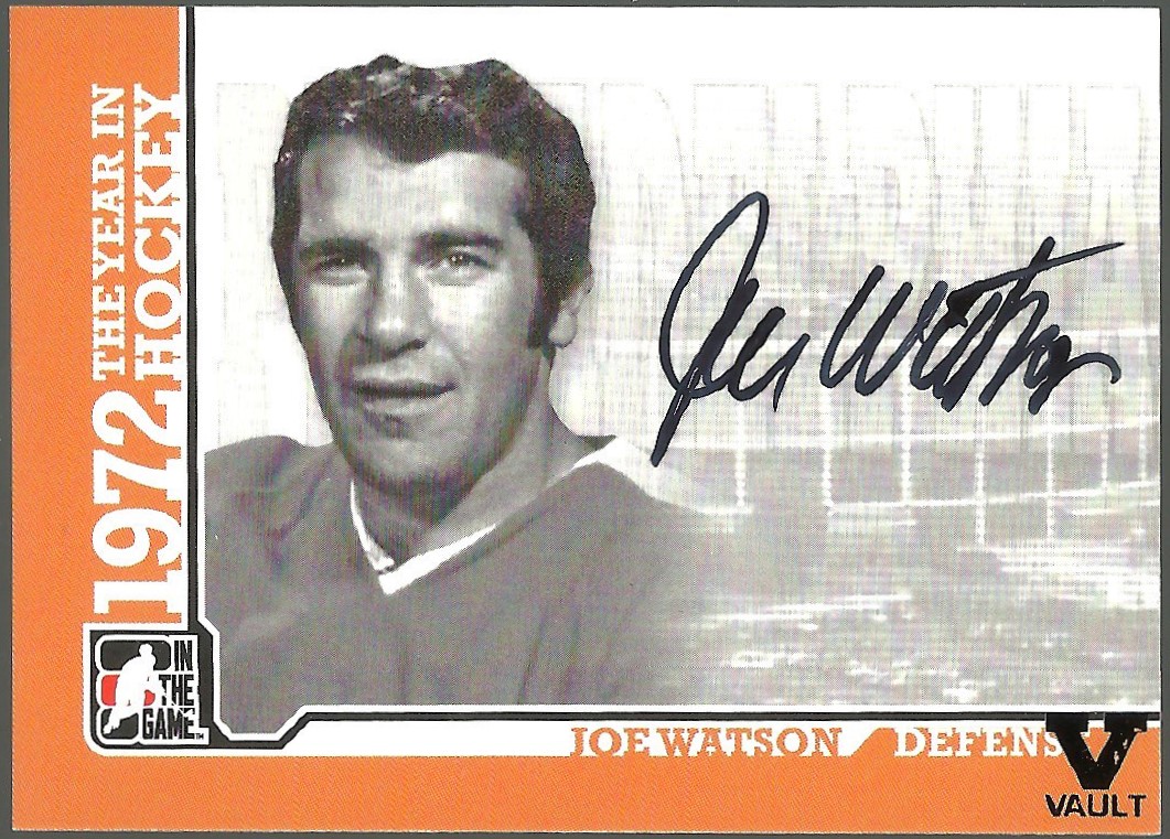 (image for) 2009-10 ITG 1972 The Year In Hockey Autographs #AJW Joe Watson