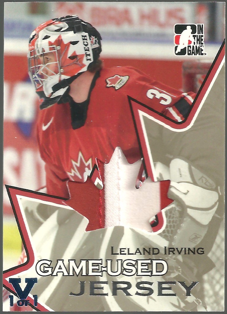(image for) 2007 ITG Going For Gold World Juniors Jerseys #GUJ2 L. Irving