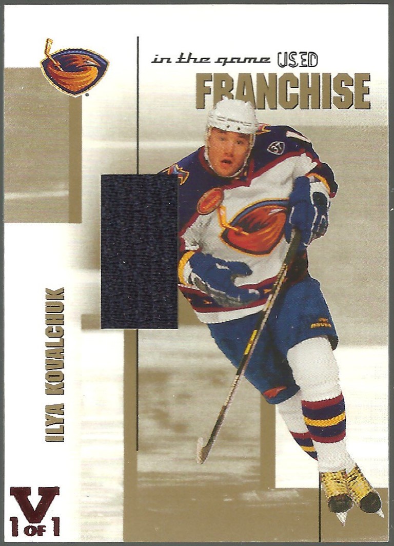 (image for) 2003-04 ITG Used Signature Series Franchise Gold #2 I. Kovalchuk