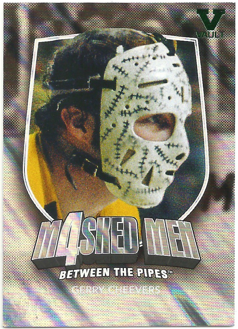2011-12 Between The Pipes Masked Men Silver #MM50 Gerry Cheevers (image for) 2011-12 Between The Pipes Masked Men Silver #MM50 Gerry Cheevers