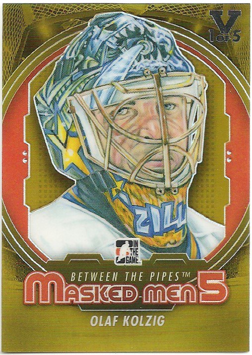(image for) 2012-13 Between The Pipes Masked Men Gold #MM23 Olaf Kolzig