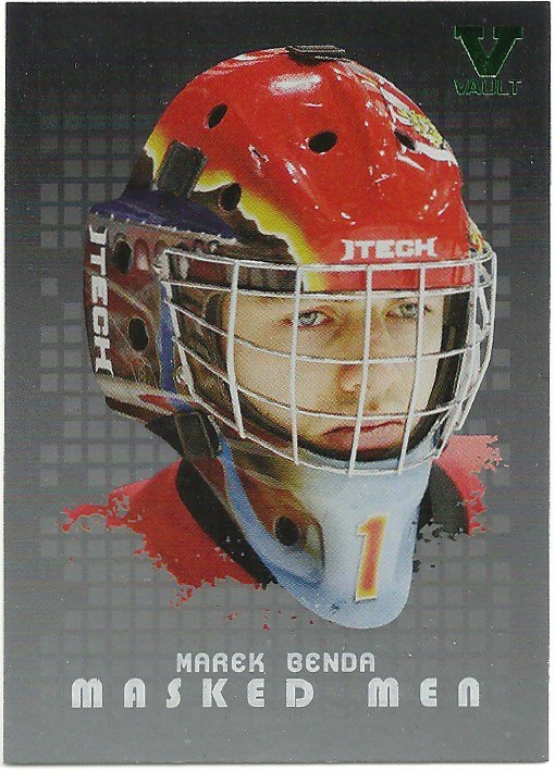 2008-09 Between The Pipes Masked Men #MM34 Marek Benda VAULT (image for) 2008-09 Between The Pipes Masked Men #MM34 Marek Benda VAULT