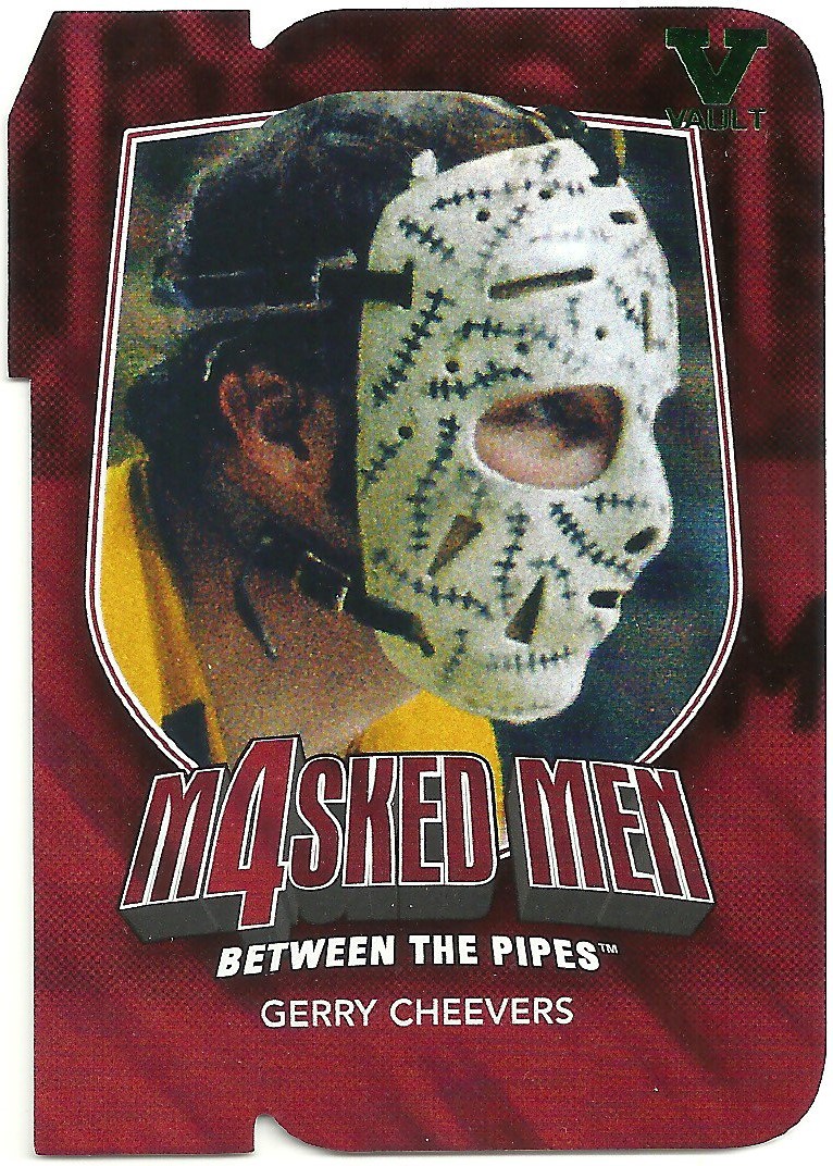 (image for) 2011-12 Between The Pipes Masked Men Ruby #MM50 Gerry Cheevers