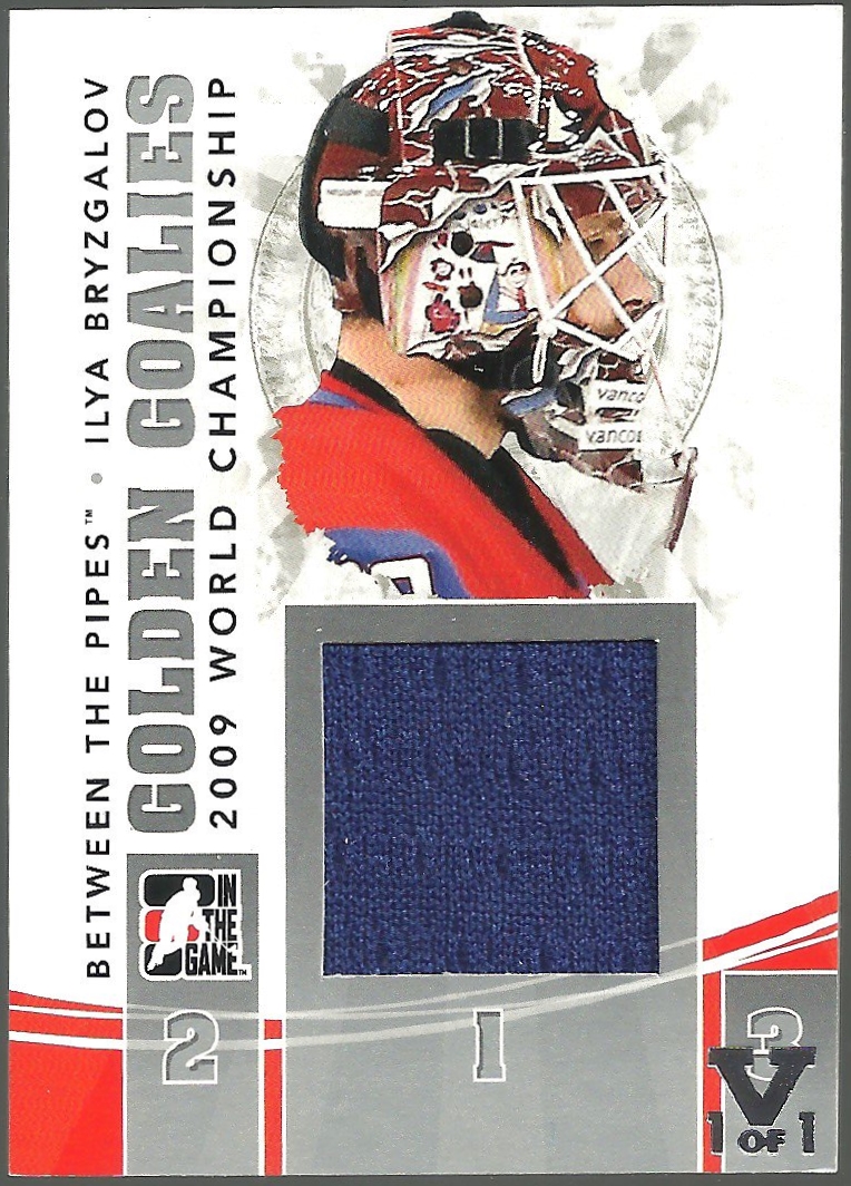 2010-11 Between The Pipes Golden Goalies Silver #GG18 Bryzgalov (image for) 2010-11 Between The Pipes Golden Goalies Silver #GG18 Bryzgalov
