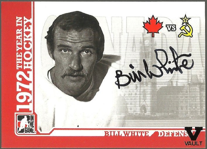 (image for) 2009-10 ITG 1972 The Year In Hockey Autographs #ABW2 Bill White