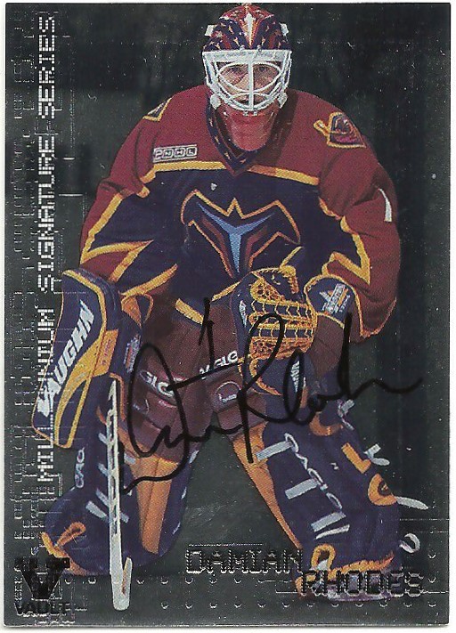 (image for) 1999-00 BAP Millennium Autographs #13 Damian Rhodes Vault