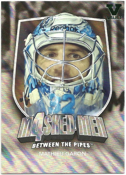 (image for) 2011-12 Between The Pipes Masked Men Silver #MM19 Mathieu Garon