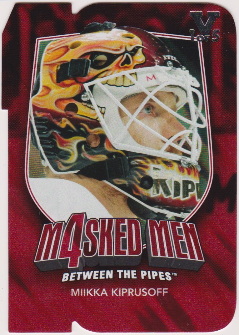 (image for) 2011-12 Between The Pipes Masked Men Ruby #MM25 Miikka Kiprusoff