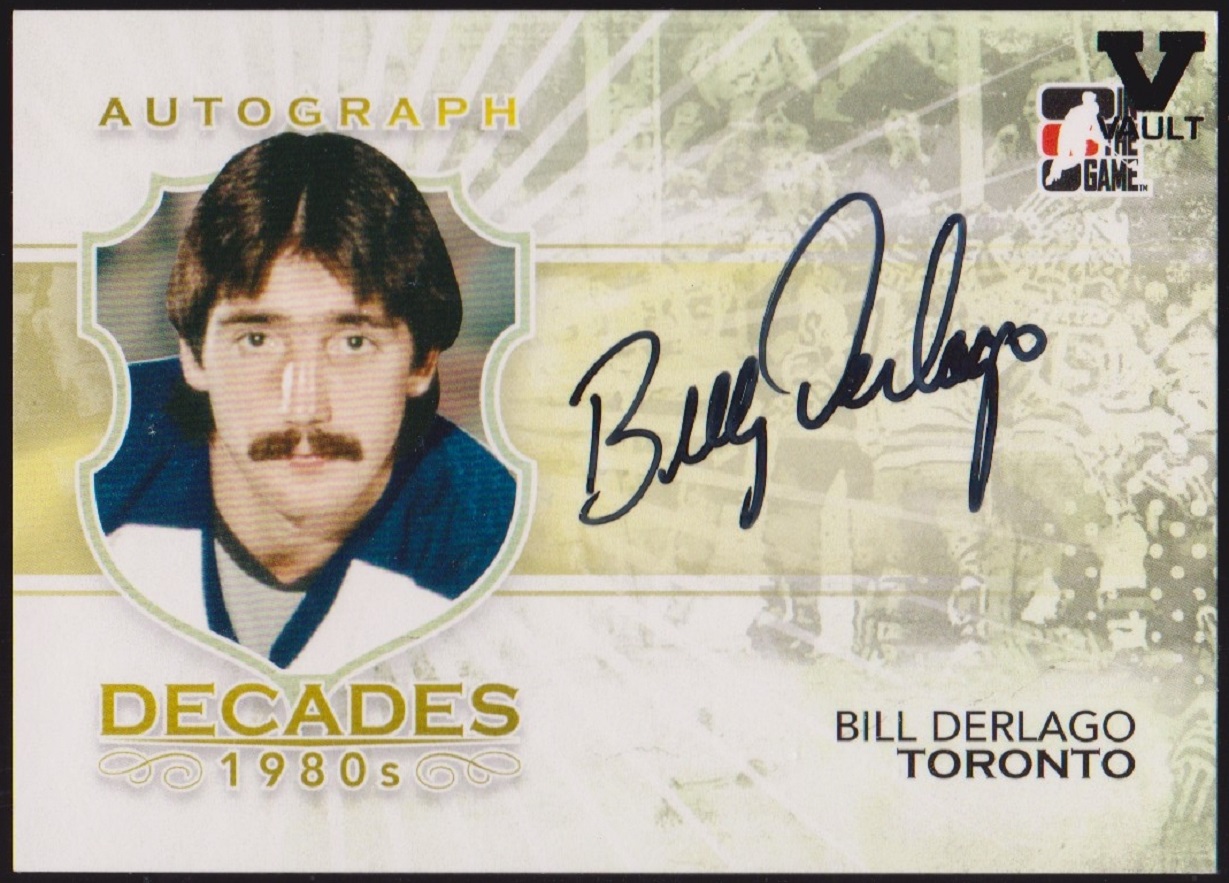 2010-11 ITG Decades 1980s Autographs #ABD Bill Derlago (image for) 2010-11 ITG Decades 1980s Autographs #ABD Bill Derlago