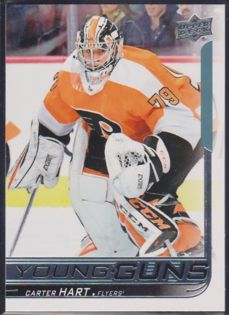 (image for) 2018-19 Upper Deck #491 Carter Hart YOUNG GUNGS RC YG