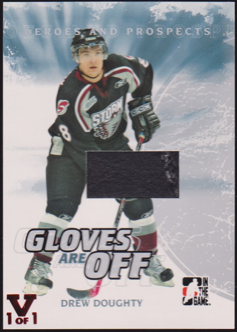 (image for) 2007-08 ITG Heroes & Prospects Gloves Are Off #GO04 Drew Doughty