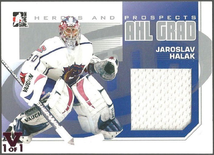 2009-10 ITG Heroes and Prospects AHL Grad #AG17 Jaroslav Halak (image for) 2009-10 ITG Heroes and Prospects AHL Grad #AG17 Jaroslav Halak