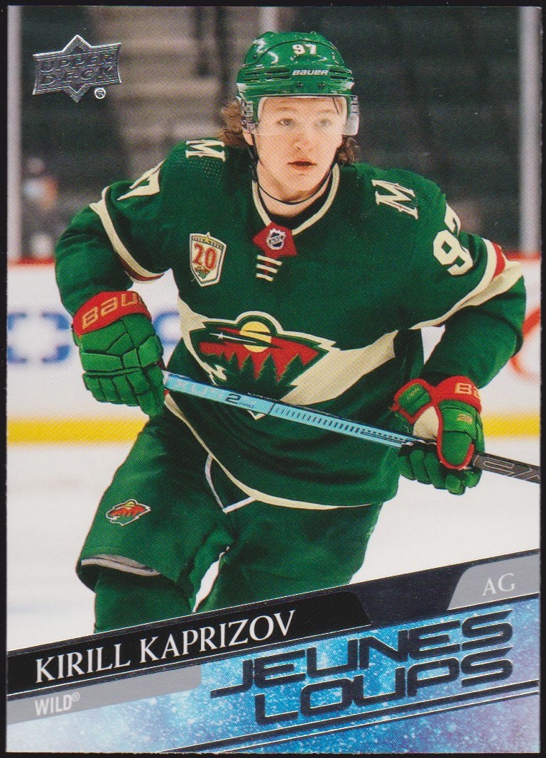 2020-21 Upper Deck French #451 Kirill Kaprizov YG RC (image for) 2020-21 Upper Deck French #451 Kirill Kaprizov YG RC