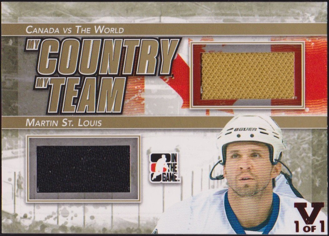 (image for) 2011-12 Canada vs World My Country My Team #MCMT21 M St. Louis