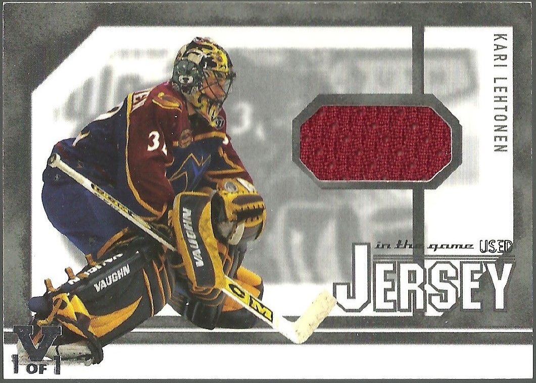 (image for) 2003-04 ITG Used Signature Series Jerseys #51 Kari Lehtonen