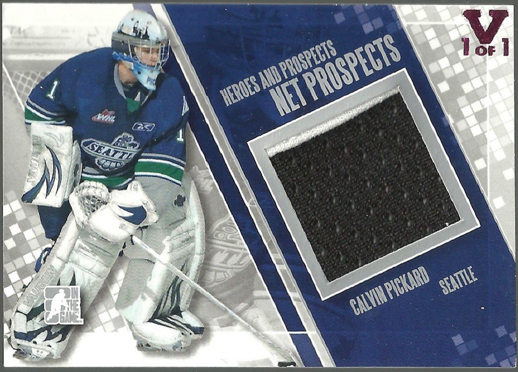 2011-12 ITG Heroes and Prospects Net Silver #NP10 Calvin Pickard (image for) 2011-12 ITG Heroes and Prospects Net Silver #NP10 Calvin Pickard