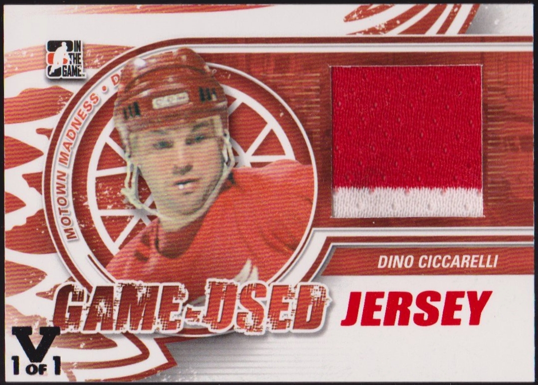 (image for) 2012-13 Motown Madness Game Used Jersey #M16 Dino Ciccarelli 1/1