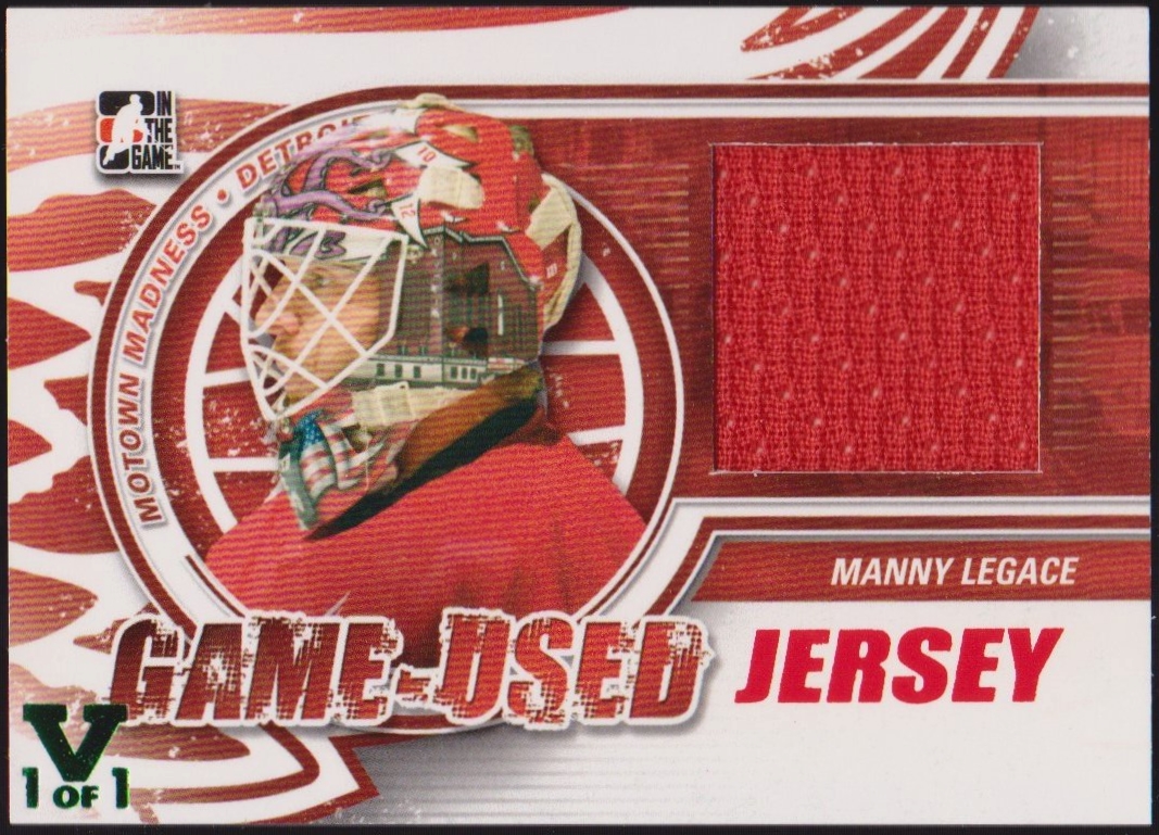 (image for) 2012-13 Motown Madness Game Used Jersey #M12 Manny Legace 1/1