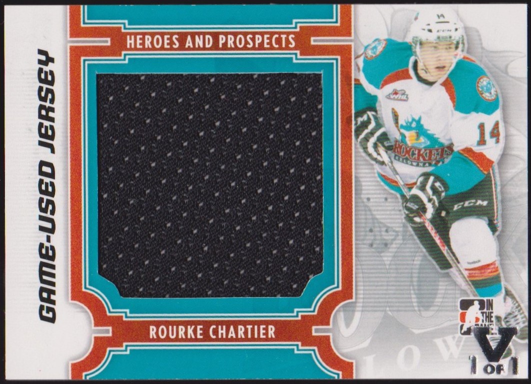 (image for) 2013-14 ITG Heroes and Prospects Jersey #M10 Rourke Chartier