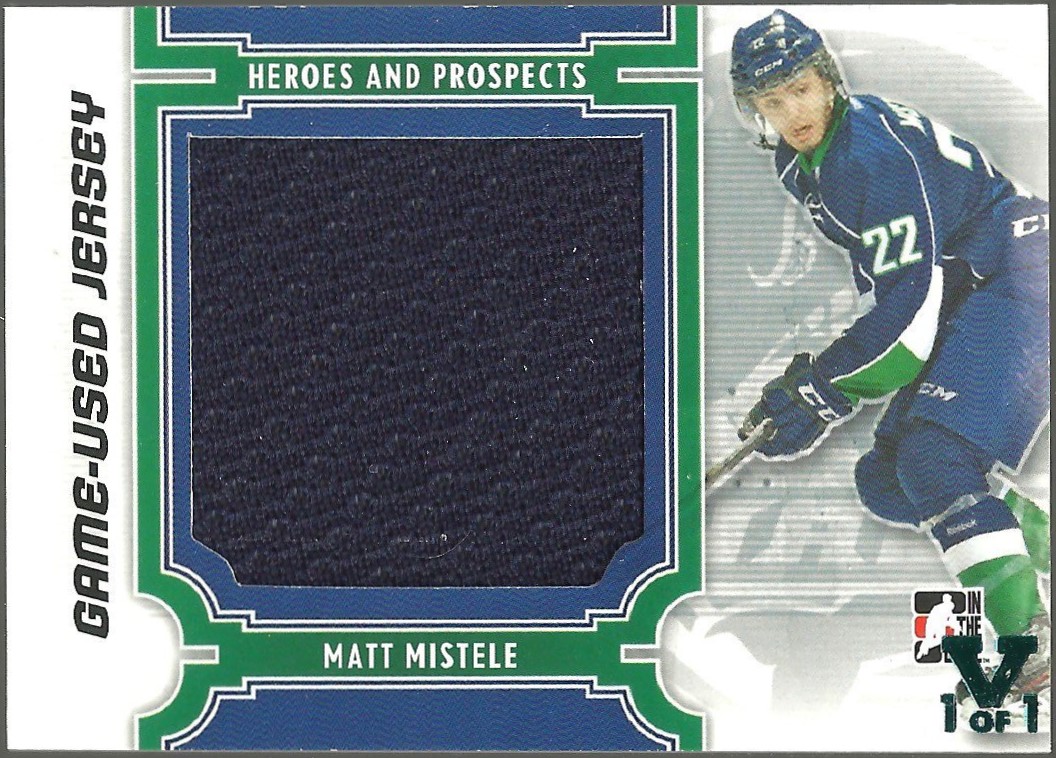 (image for) 2013-14 ITG Heroes and Prospects Jersey #M13 Matt Mistele