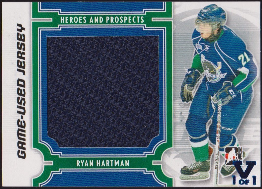 (image for) 2013-14 ITG Heroes and Prospects Jersey #M29 Ryan Hartman