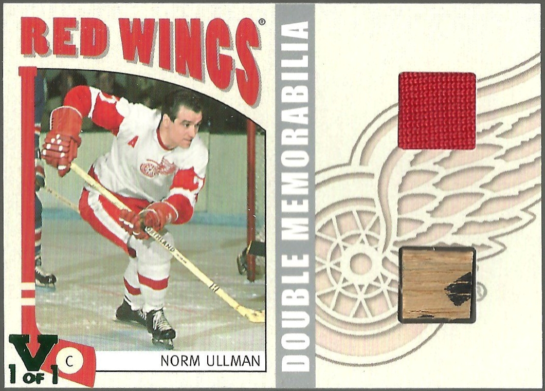 (image for) 2004-05 ITG Franchises US West Jersey/Stick #WDM16 Norm Ullman