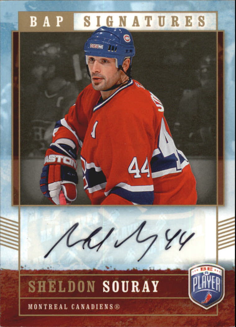 (image for) 2006-07 Be A Player Signatures #SO Sheldon Souray