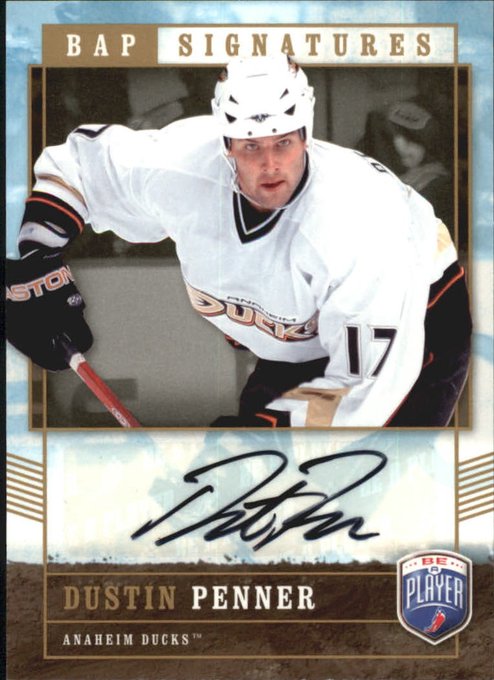 (image for) 2006-07 Be A Player Signatures #PE Dustin Penner