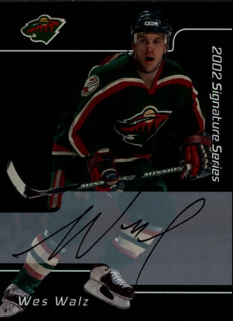 2001-02 BAP Signature Series Autographs #78 Wes Walz (image for) 2001-02 BAP Signature Series Autographs #78 Wes Walz