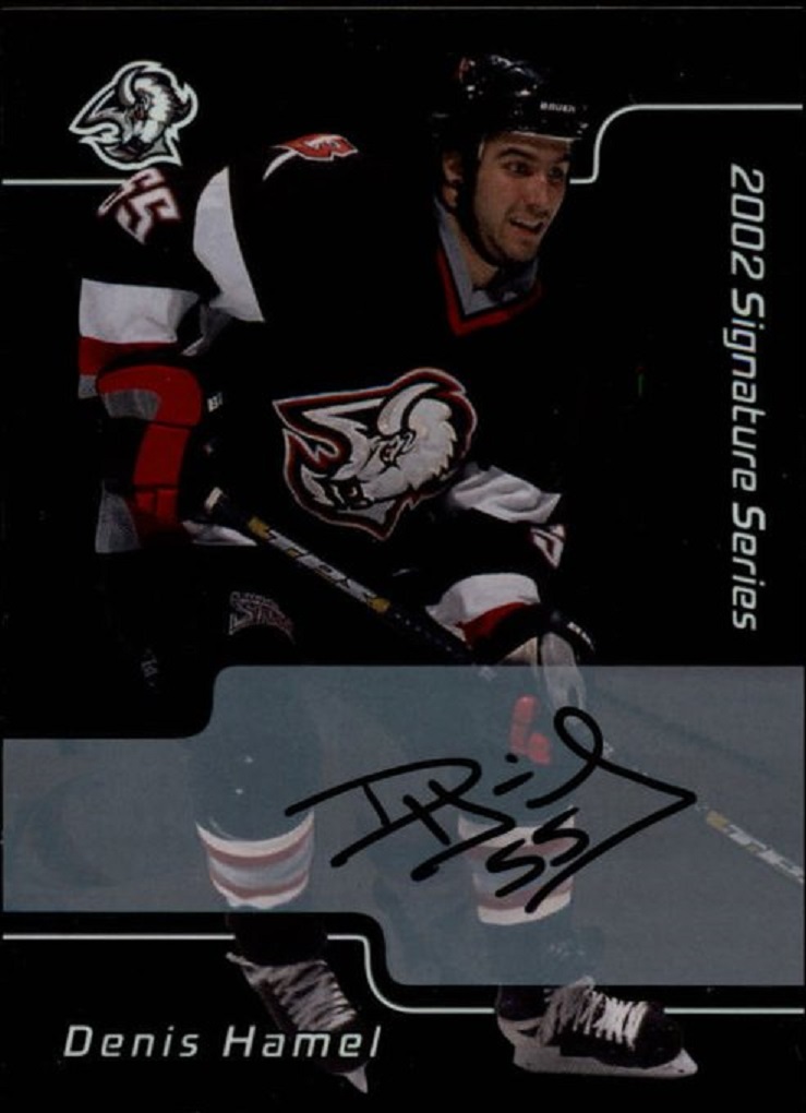 2001-02 BAP Signature Series Autographs #31 Denis Hamel (image for) 2001-02 BAP Signature Series Autographs #31 Denis Hamel