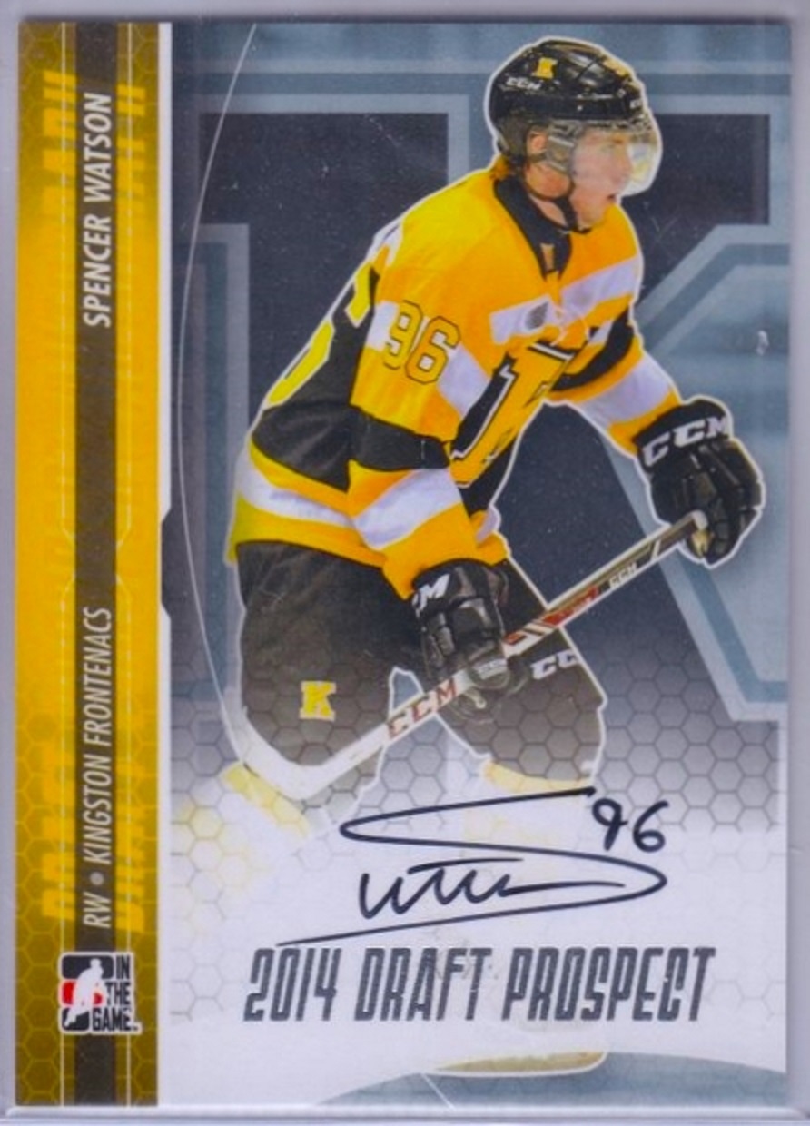 (image for) 2014-15 ITG Draft Prospects Autographs #ASW2 Spencer Watson