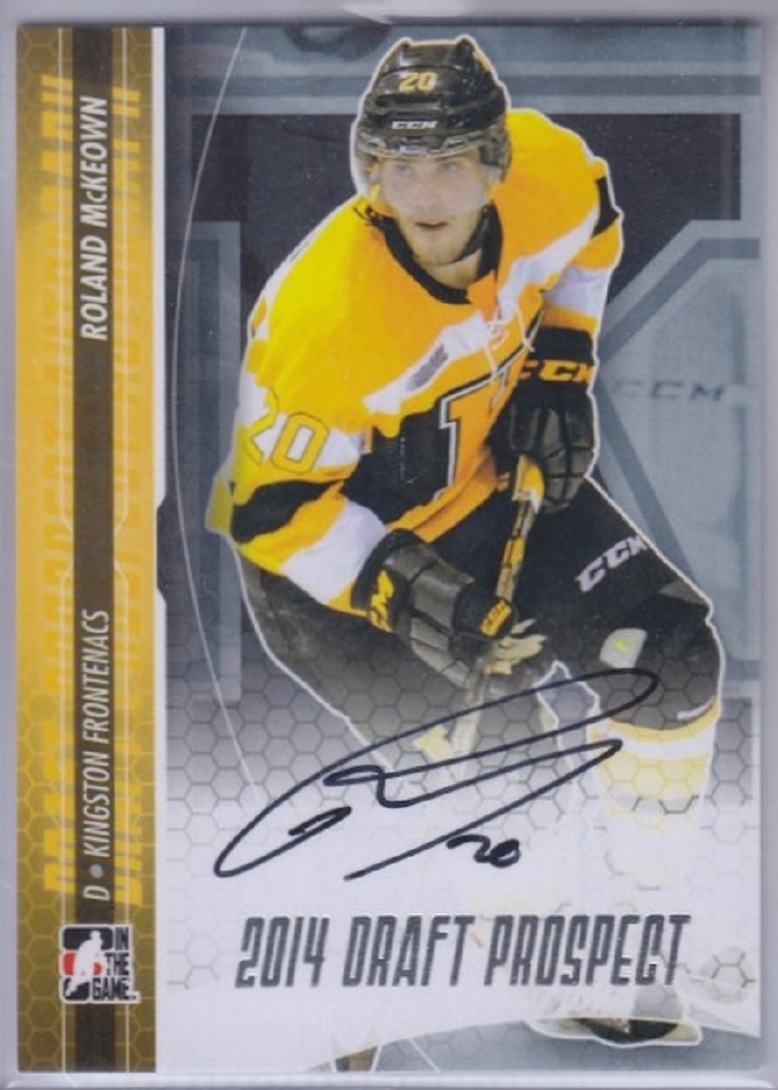 (image for) 2014-15 ITG Draft Prospects Autographs #ARMC1 Roland McKeown