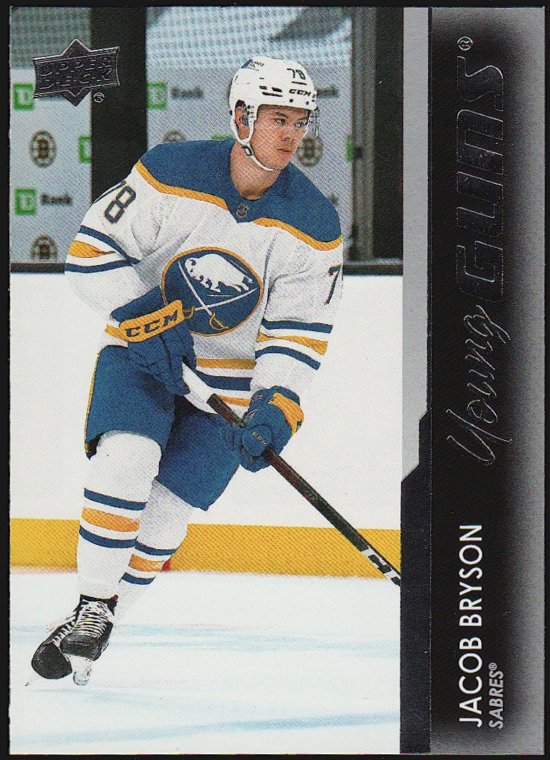 2021-22 Upper Deck #248 Jacob Bryson Young Guns YG RC (image for) 2021-22 Upper Deck #248 Jacob Bryson Young Guns YG RC