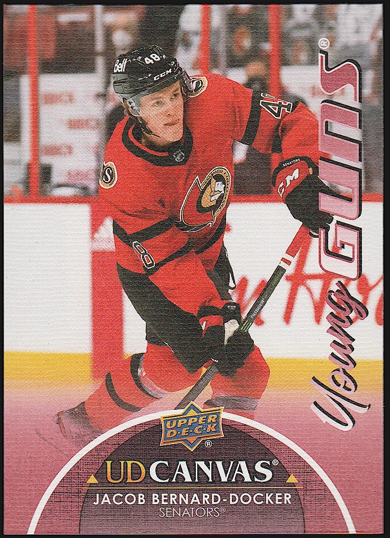 (image for) 2021-22 Upper Deck Canvas #C113 Jacob Bernard-Docker
