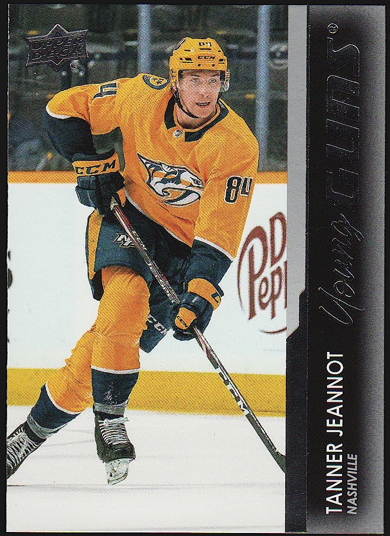 2021-22 Upper Deck #222 Tanner Jeannot Young Guns YG RC (image for) 2021-22 Upper Deck #222 Tanner Jeannot Young Guns YG RC
