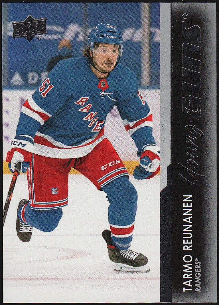 2021-22 Upper Deck #207 Tarmo Reunanen Young Guns YG RC (image for) 2021-22 Upper Deck #207 Tarmo Reunanen Young Guns YG RC