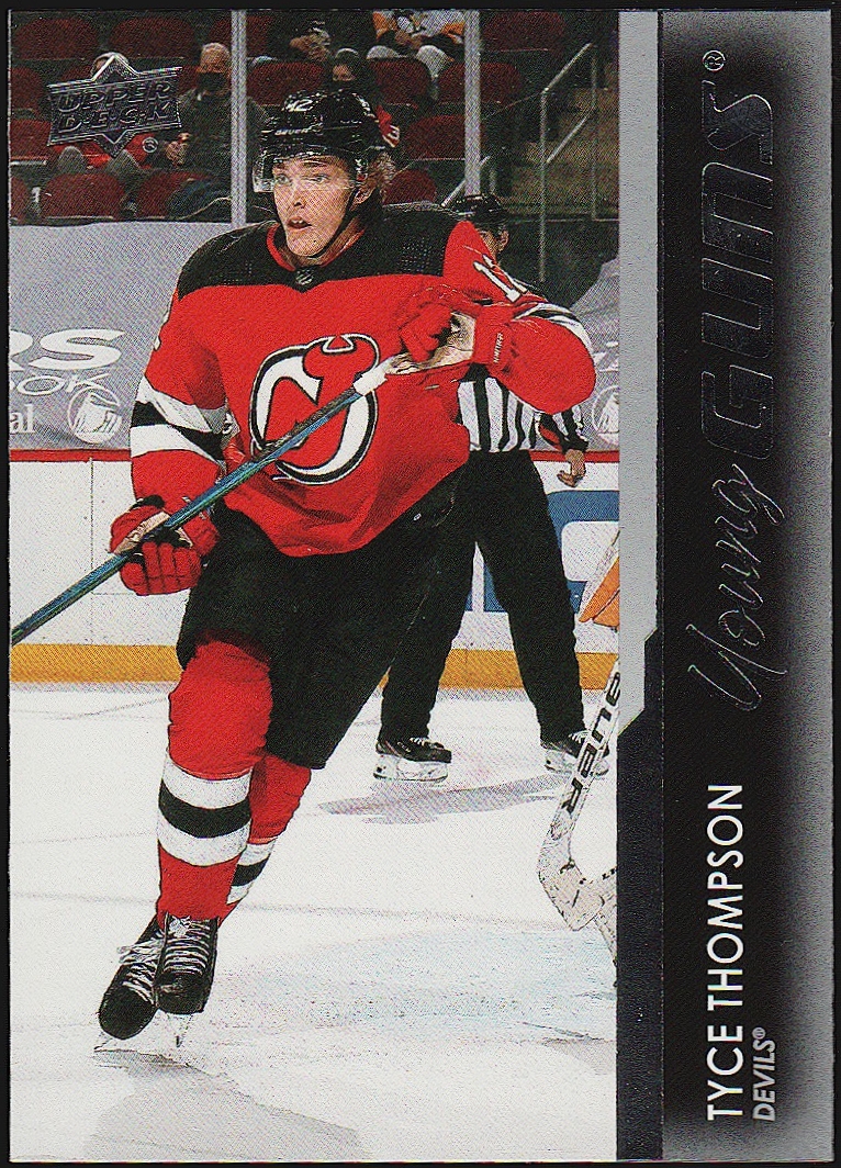 2021-22 Upper Deck #239 Tyce Thompson Young Guns YG RC (image for) 2021-22 Upper Deck #239 Tyce Thompson Young Guns YG RC