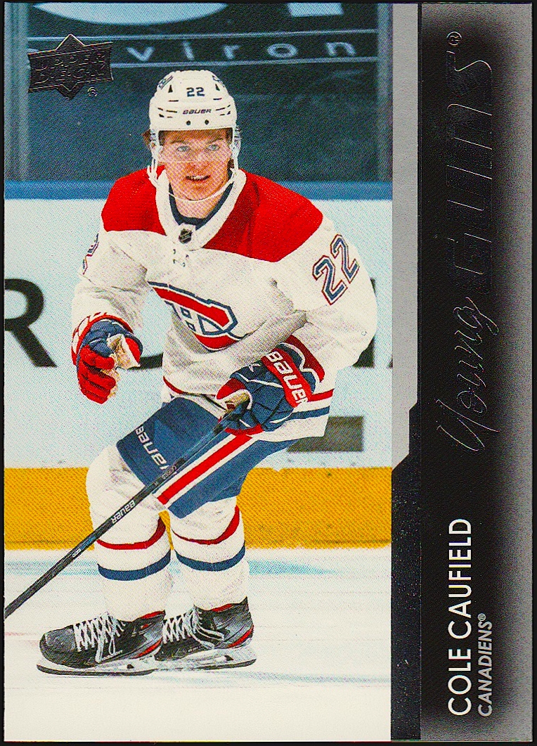(image for) 2021-22 Upper Deck #201 Cole Caufield Young Guns YG RC