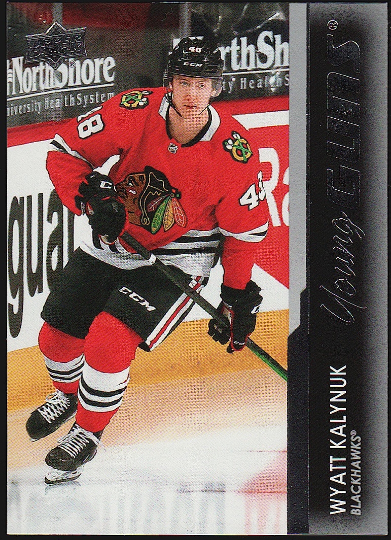 2021-22 Upper Deck #213 Wyatt Kalynuk Young Guns YG RC (image for) 2021-22 Upper Deck #213 Wyatt Kalynuk Young Guns YG RC